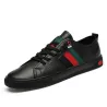 Modische lässige Turnschuhe - echtes Leder - atmungsaktiv - leicht