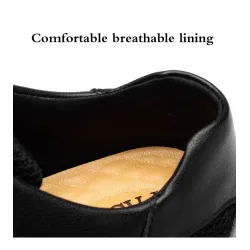 Modische Sportschuhe - echtes Leder - leicht - mit atmungsaktivem Mesh