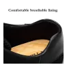 Modische Sportschuhe - echtes Leder - leicht - mit atmungsaktivem Mesh