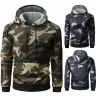 Herren Hoodie - camouflage