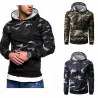 Herren Hoodie - camouflage