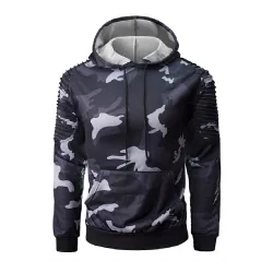 Herren Hoodie - camouflage