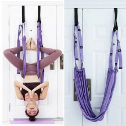 Aerial yoga - elastic rope - for stretching / splits practiceEquipment