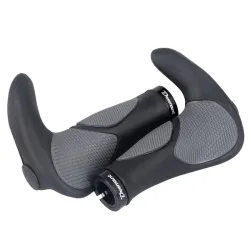 Bicycle ergonomic handlebar grips - non-slip - shock absorption - TPR rubberRepair