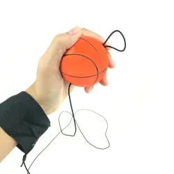 Gummiball - mit elastischer Schnur - Handgelenkstraining