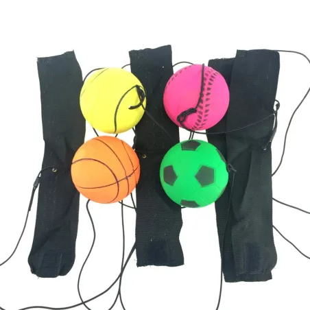 Gummiball - mit elastischer Schnur - Handgelenkstraining