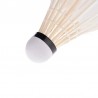 Badminton Federball - weiße Gänsefeder - mit einem Aufbewahrungsrohr - 6 - 12 Stück