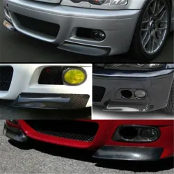 Front Stoßfänger Splitter - Spoilerlippe - Kohlefaser - für BMW E46 M3 1999-2006