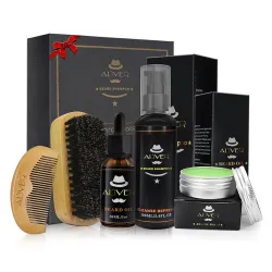 Bart Styling Set - Balsam / Öl / / Lotion / Kamm