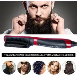Multifunctional straightener / curler / comb - for hair / beard - ceramicHair straighteners