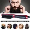 Multifunktionaler Haarglätter / Lockenwickler / Kamm - für Haar / Bart - Keramik
