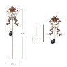 Froschförmige Gartenlampe - solar - wasserdicht