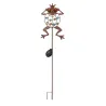 Froschförmige Gartenlampe - solar - wasserdicht