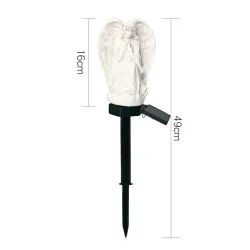 Garten Solarlicht - wasserdicht - LED - Engelsform