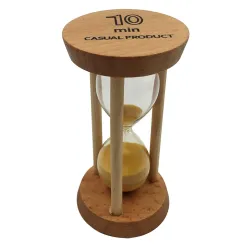 Hölzerne Sanduhr - Timer - 10 Minuten