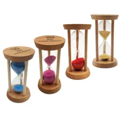 Hölzerne Sanduhr - Timer - 10 Minuten