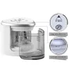 Electric pencil sharpener - double hole - touch switch - with bladesPencil sharpeners