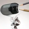 Pencil sharpener - with single / double hole - transparentPencil sharpeners
