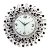 Modern iron wall clock - with crystal decoration - 36cm / 50cmClocks
