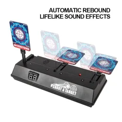 Electronic shooting range - scoring target - auto-reset - For Nerf N-strike Elite / Mega / Rival SeriesToys