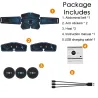 Bauch- / Armmuskeltrainingsgürtel - EMS ABS-Trainer - Heimfitness