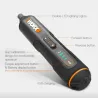 WX240 - Mini-Elektroschrauber - USB-Aufladung - Bohrer - mit 26-Bit-Satz