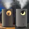 Luftbefeuchter - Ultraschall-Diffusor für ätherische Öle - mit LED - automatische Abschaltung - 700 ml