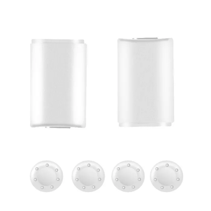 Battery back cover - for Xbox 360 controller - with 4 silicone thumbsticks cap coverControllers