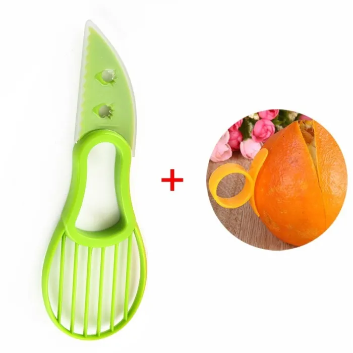 3 in 1 - peeler / slicer / pulp separator / knife - for avocado / fruits / vegetablesKitchen