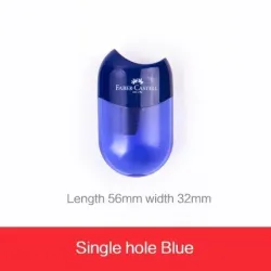 Pencil sharpener - with single / double hole - transparentPencil sharpeners