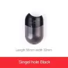 Pencil sharpener - with single / double hole - transparentPencil sharpeners