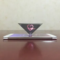 Mini phone projector - pyramid shape - 3D hologramProjectors