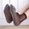 Weiche Socken - mit rutschfestem Boden - transparente dünne Seide