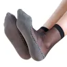 Weiche Socken - mit rutschfestem Boden - transparente dünne Seide