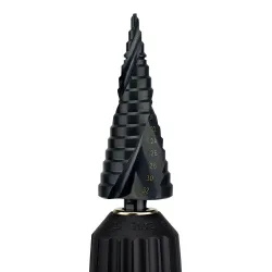HSS-Kobalt-Stufenbohrer - Stickstoffspirale - 4-32 mm / 4-20 mm / 4-12 mm