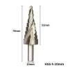 HSS Schraubbohrer - 4-20mm / 4-30mm - spiralgenutet - Pagodenbohrer