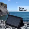 Solarpanel – Batterieladegerät – faltbar – wasserdicht – Dual 5 V/2,1 A USB – 25 W
