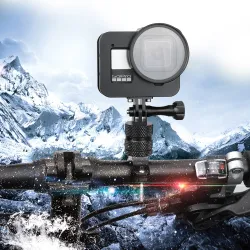 Schutzhülle GoPro Hero 8 - Aluminiumrahmen - mit UV-Linsenfilter