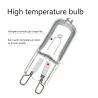 Halogen-LED-Lampe - für Kühlschränke / Öfen - G9 - 20W - 25W - 40W - 60W - 10 Stück