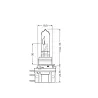 H15 Halogenlampe - 12V - 15 / 55W - Autolampe - 2 Stück