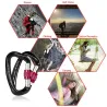 25KN Karabiner - mit Schraubverschluss - zum Wandern / Klettern / Camping