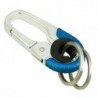 Carabiner hook - metal buckle - with double keyringSurvival tools