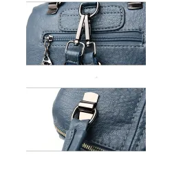 Multifunktionale Umhängetasche - Lederrucksack