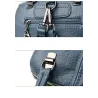 Multifunktionale Umhängetasche - Lederrucksack