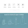 Ultrasonic air humidifier - portable - USB rechargeable - with light - essential oil diffuserHumidifiers