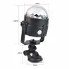 Kristallkugel - Bühnenlichtprojektor - RGB - LED - mit ferngesteuerter / verstellbarer Basis - 5V - für Disco / Partys