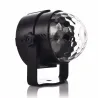 Kristallkugel - Bühnenlichtprojektor - RGB - LED - mit ferngesteuerter / verstellbarer Basis - 5V - für Disco / Partys