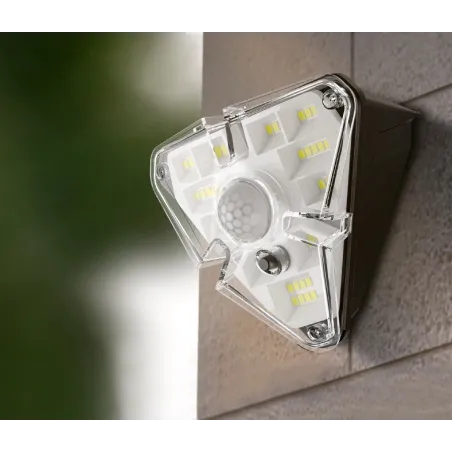 LED Solarlicht - Außenwandleuchte - PIR Bewegungssensor - wasserdicht