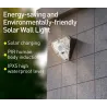 LED Solarlicht - Außenwandleuchte - PIR Bewegungssensor - wasserdicht