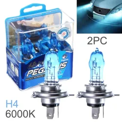 Halogen car lights - H1 / H3 / H4 / H7 / H9 / 880 / 881 / 9005 / 9006 - 2 piecesHalogen lights